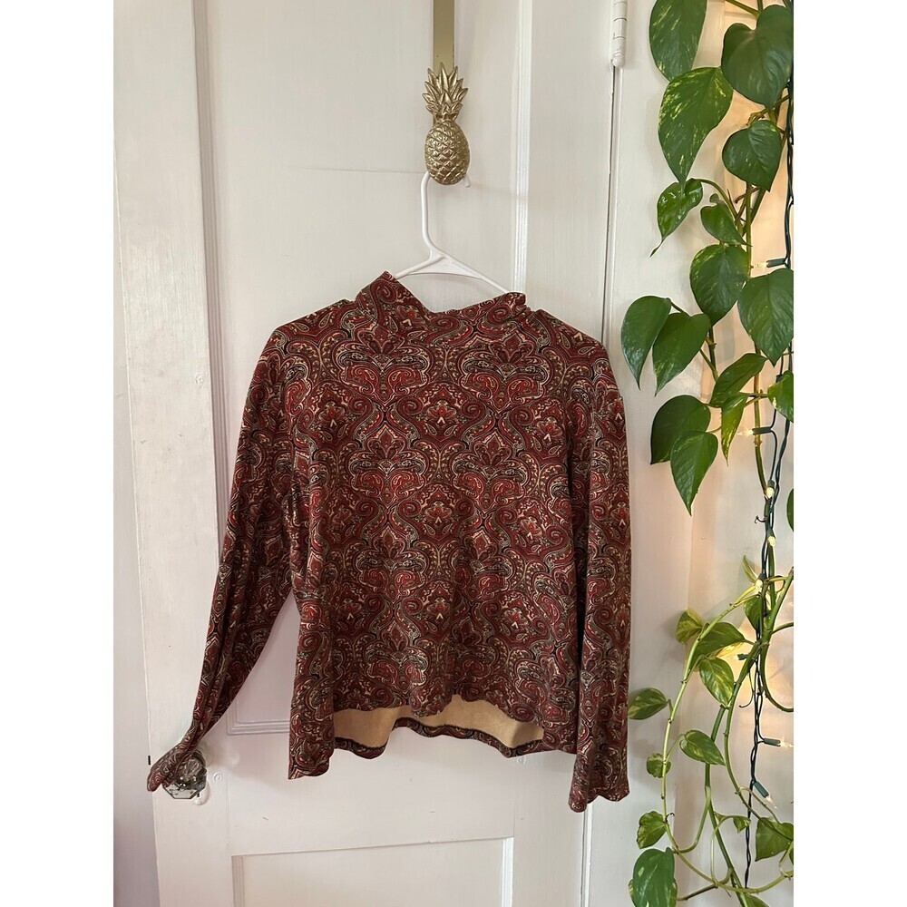 Jones New York women’s size x-large swirl boho sweater